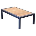 Kota lounge tuintafel aluminium antraciet 113x62xH38 cm, Tuin en Terras, Ophalen of Verzenden, Nieuw