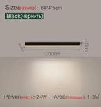 LED plafondlamp lang – minimalistisch – opbouw, Verzenden, Nieuw