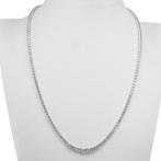 Halsketting - 18 karaat Witgoud - 8.06ct. tw. Diamant, Nieuw