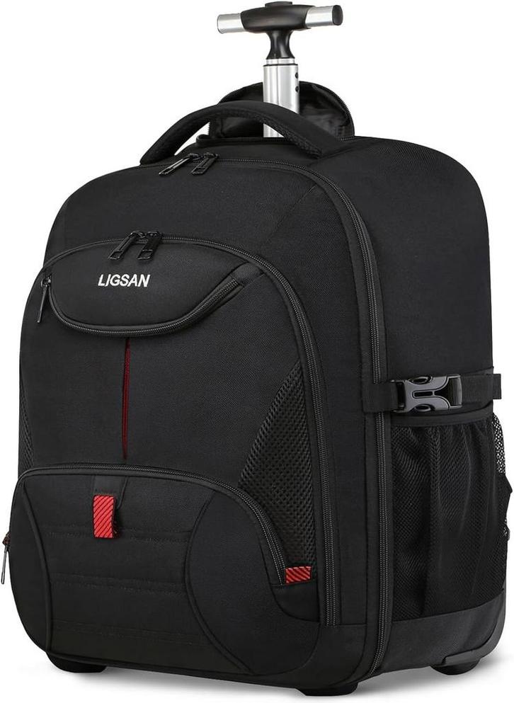 Wheeled Backpack 17.3 | Waterdicht | Tweedekansje OP=OP, Sieraden, Tassen en Uiterlijk, Tassen | Rugtassen, Minder dan 30 cm, 40 cm of meer