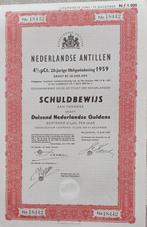 Curaçao. 1959 - 50x Nederlandse Antillen Willemstad (