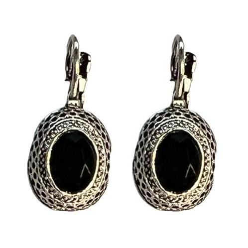 Fako Bijoux® - Oorbellen - Tibetaanse Stijl - Zwart, Sieraden, Tassen en Uiterlijk, Oorbellen, Verzenden