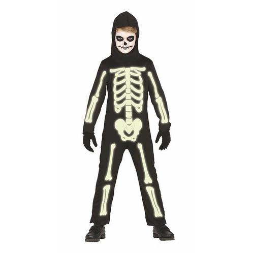 Oplichtend skeletten kostuum voor jongens - Halloween kled.., Kinderen en Baby's, Carnavalskleding en Verkleedspullen, Verzenden