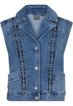 -30% Indian Blue  Indian Blue Meiden denim gilet borduursel, Kinderen en Baby's, Verzenden, Nieuw