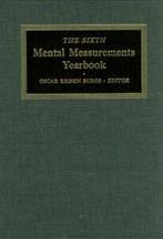 The Mental Measurements Yearbook (Buros Mental . Center,, Zo goed als nieuw, Buros Center, Verzenden