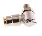 4mm x M 6 (conical) 90 graden L-verbinding Messing, Verzenden, Nieuw