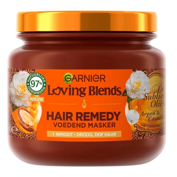 Garnier Loving Blends Argan & Cameliaolie Haarmasker, Sieraden, Tassen en Uiterlijk, Uiterlijk | Haarverzorging, Haarverzorger of -hersteller