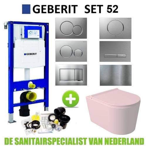 Geberit UP320 Toiletset Set52 Wandcloset Salenzi Civita Mat, Doe-het-zelf en Verbouw, Sanitair, Overige typen, Nieuw, Ophalen of Verzenden