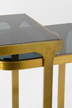 2dekans | Mica Decorations Kevin Bijzettafel - Set van 2 -, Huis en Inrichting, Tafels | Eettafels, Ophalen of Verzenden, Gebruikt