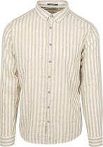 No Excess Overhemd Stripes Beige maat 3XL Heren, Kleding | Heren, Overhemden, Verzenden, Nieuw, Beige, No Excess