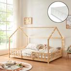 [en.casa] Kinderbed Sisimiut met uitvalbeveiliging en matras, Kinderen en Baby's, Kinderkamer | Bedden, Verzenden, Nieuw