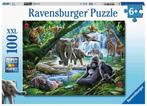 Jungle Dieren Puzzel (100 XXL stukjes) | Ravensburger -, Nieuw, Verzenden