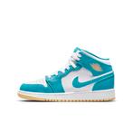 -9% Nike  Nike Air jordan 1 mid aquatone (gs)  maat 39, Verzenden, Nieuw, Blauw