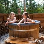 Houtgestookte hottub | Thermowood | Tuin | Bad | Spa