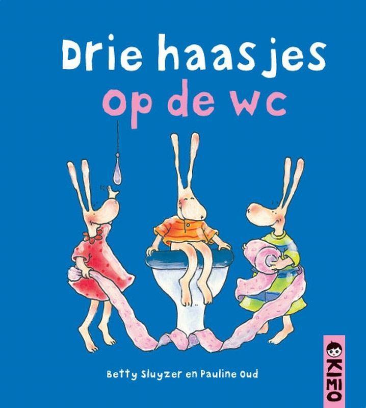 Drie haasjes op de wc / Kimio 9789056477172 Betty Sluyzer, Boeken, Kinderboeken | Baby's en Peuters, Gelezen, Verzenden