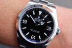 Horloge Rolex Explorer 40MM 02/2025 Full set, Staal, Polshorloge, Ophalen of Verzenden, Zo goed als nieuw