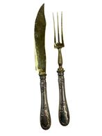 Fritz Gerber - Bestekset (2) - baro - .800 zilver, Antiek en Kunst, Antiek | Goud en Zilver