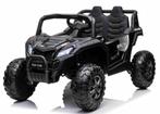 Kinderauto, DUNE BUGGY zwart, 4WD, leder, RC, NIEUW!!, Nieuw, Ophalen of Verzenden