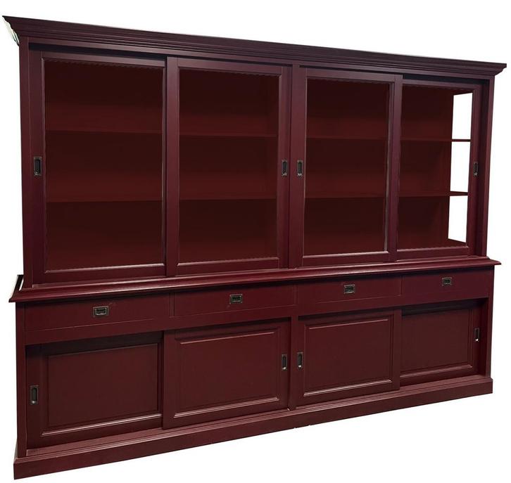 Buffetkast rood - rood Born 300cm, Huis en Inrichting, Kasten | Buffetkasten, Ophalen of Verzenden