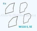 Set deurrubbers / 4x deurrubber W116 S, SE 280 300SD 350 450, Ophalen of Verzenden