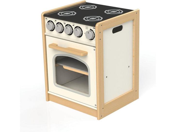 Tidlo Education - Kooktoestel - Houten speelfornuis met, Kinderen en Baby's, Speelgoed | Speelkeukens, Zo goed als nieuw, Verzenden