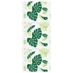 vidaXL Doucherolgordijn 90x240 cm stofbreedte 86 cm, Huis en Inrichting, Verzenden, Nieuw, Groen