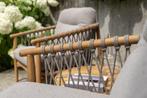 Nora living tuinstoel teakhout 4 Seasons Outdoor, Tuin en Terras, Tuinstoelen, Ophalen of Verzenden, Nieuw