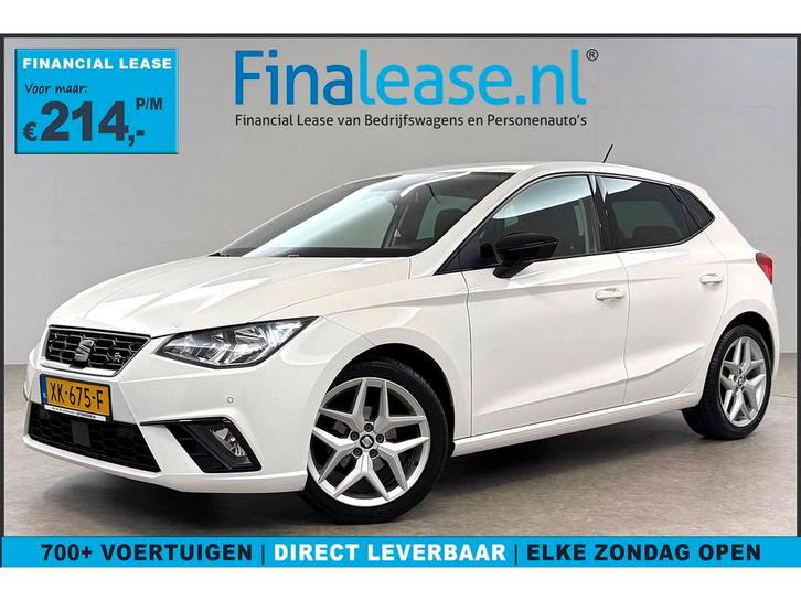 SEAT Ibiza TSI FR Business Intense Sfeer Camera Carplay NAP, Auto's, Seat, Lease, Handgeschakeld, Overige carrosserieën, Benzine