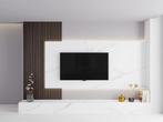 ISODECO Wandpaneel Hoogglans Calacatta Statuario Wit, Nieuw