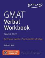 GMAT Verbal Workbook Over 200 Practice Questions + Online, Nieuw, Verzenden