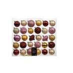 Kerstballen set | Decoris | Ø 6 tot 7 cm | 30 stuks, Diversen, Kerst, Verzenden, Nieuw