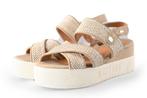 Mustang Sandalen in maat 38 Bruin | 10% extra korting, Kleding | Dames, Schoenen, Bruin, Verzenden, Sandalen of Muiltjes, Zo goed als nieuw