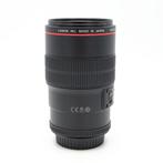 Canon 100mm F2.8L Macro IS USM EF-Mount Objectief (Occasion), Ophalen of Verzenden, Zo goed als nieuw, Macrolens