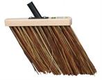 Grote schuine bezem - bruin, Ophalen of Verzenden