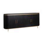 *WOONWINKEL* Tower Living Rivello Dressoir Ovaal Met Messing, Huis en Inrichting, Verzenden, Nieuw