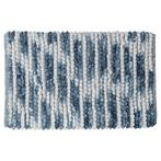 Badmat Sealskin Vintage 50x80 cm Polyester Blauw, Nieuw, Ophalen of Verzenden