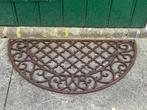 Architectonisch ornament - Grote halfronde rustieke deurmat
