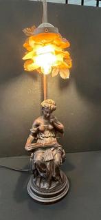 Tafellamp - bronzen effect