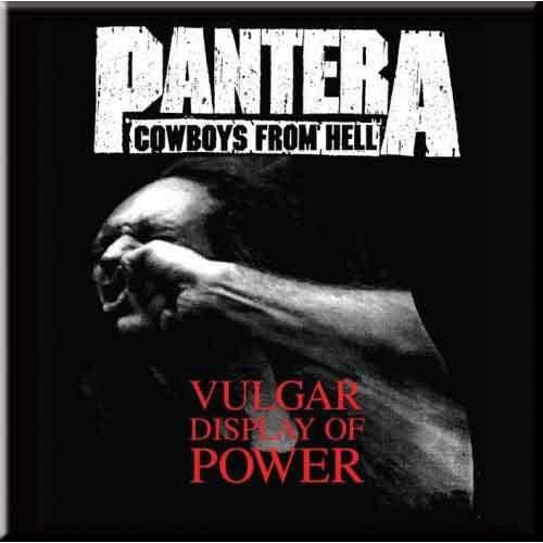 Pantera - Vulgar Display of Power magneet off. merchandise, Verzamelen, Muziek, Artiesten en Beroemdheden, Gebruiksvoorwerp, Nieuw