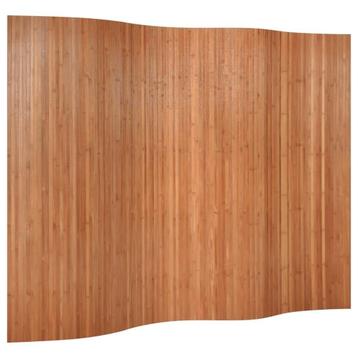 Kamerscherm Bamboe 165x250cm Bruin | Privacy | OP=OP beschikbaar voor biedingen