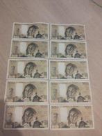 Frankrijk. - 10 x 500 Francs - various dates - Pick 156, Postzegels en Munten