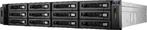 QNAP REXP-1220U-RP disk array Rack (2U) Zwart, Verzenden, Nieuw