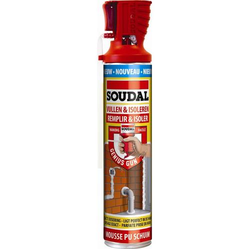 Soudal purschuim comfort genius champagne 600ml, Hobby en Vrije tijd, Knutselen, Nieuw, Ophalen of Verzenden