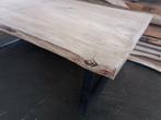 boomstam tafel/robuuste boomstam tafels/ eiken boom tafel, 200 cm of meer, 50 tot 100 cm, Nieuw, Robuuste industriële landelijk design op maat gemaakt