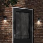 vidaXL Buitenwandlamp gegoten aluminium zwart, Verzenden, Nieuw