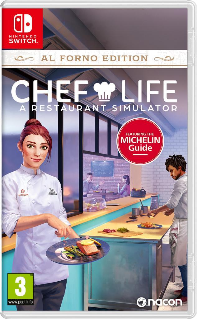 Chef Life - A Restaurant Simulator Al Forno Edition (Nint..., Spelcomputers en Games, Games | Nintendo Switch, Gebruikt, Verzenden