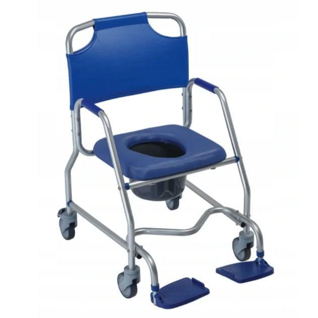 Verrijdbare douchestoel en toiletstoel in 1 Obana, Diversen, Verpleegmiddelen, Ophalen of Verzenden
