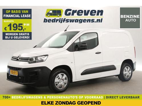 Citroën Berlingo 1.2 PureTech L1H1 BENZINE 111PK PDC €195pm, Auto's, Bestelauto's, Handgeschakeld, Benzine, Wit, Citroën, Verzenden
