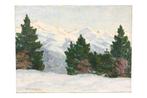 Karl Eyth (1877-1957) - Alpine Winterlandschaft, Antiek en Kunst, Kunst | Schilderijen | Klassiek