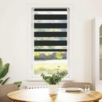 vidaXL Duo Rolgordijn 40x100cm Zwart, Huis en Inrichting, Stoffering | Gordijnen en Lamellen, Verzenden, Nieuw, Zwart